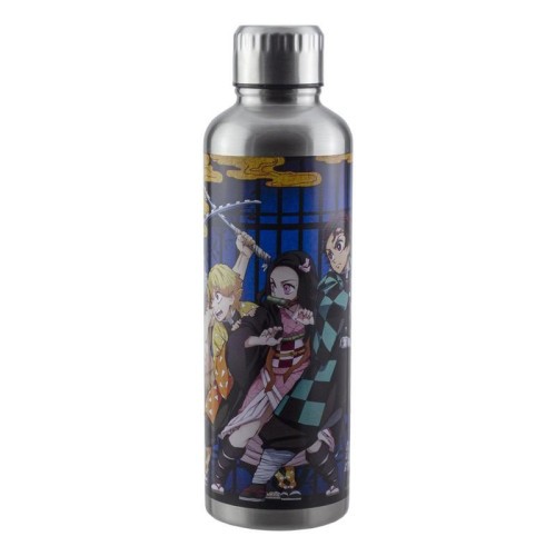 18137-BOTELLA METALICA PREMIUM DEMON SLAYER PERSONAJES 4 PALADONE REDSTRING PP10191DE