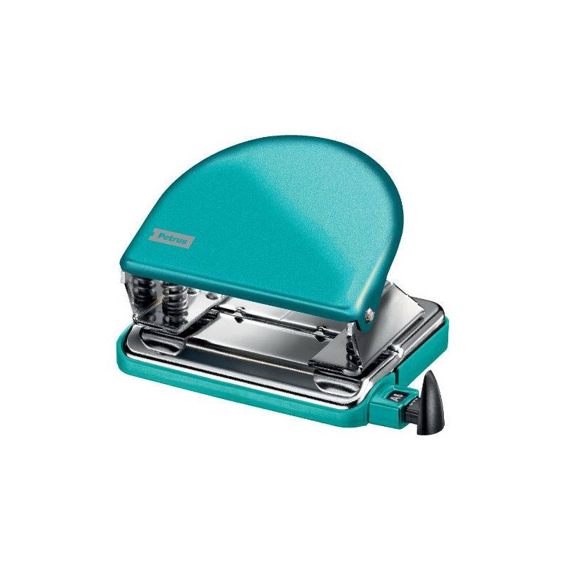 1814-TALADRO METALICO MODELO 52 WOW CAPACIDAD 20 HOJAS COLOR AZUL HIELO PETRUS 626521 1814-TALADRO METALICO MODELO 52 WOW CAPACIDAD 20 HOJAS COLOR AZUL HIELO PETRUS 626521