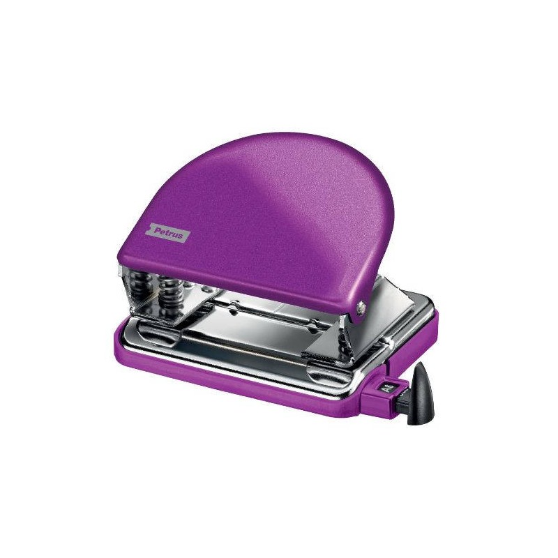 1815-TALADRO METALICO MODELO 52 WOW CAPACIDAD 20 HOJAS COLOR MORADO PETRUS 626522 1815-TALADRO METALICO MODELO 52 WOW CAPACIDAD 20 HOJAS COLOR MORADO PETRUS 626522