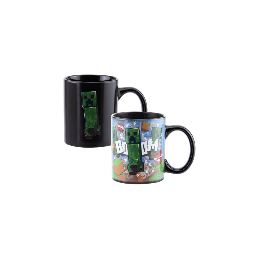 18172-TAZA TERMICA MINECRAFT CREEPER PALADONE REDSTRING PP7975MCF 18172-TAZA TERMICA MINECRAFT CREEPER PALADONE REDSTRING PP7975MCF