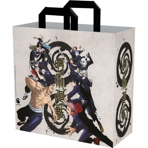 18175-BOLSA DE COMPRA BEIGE JUJUTSU KAISEN KONIX REDSTRING 78441120927