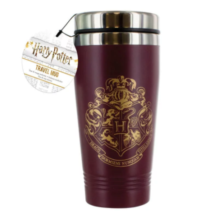 18191-HARRY POTTER VASO DE VIAJE TERMO HOGWARTS V2 PALADONE REDSTRING PP4256HPV2