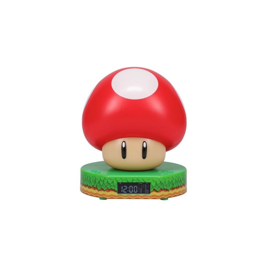 18196-RELOJ DESPERTADOR SUPER MUSHROOM PALADONE REDSTRING PP10064NN 18196-RELOJ DESPERTADOR SUPER MUSHROOM PALADONE REDSTRING PP10064NN