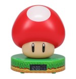 18196-RELOJ DESPERTADOR SUPER MUSHROOM PALADONE REDSTRING PP10064NN