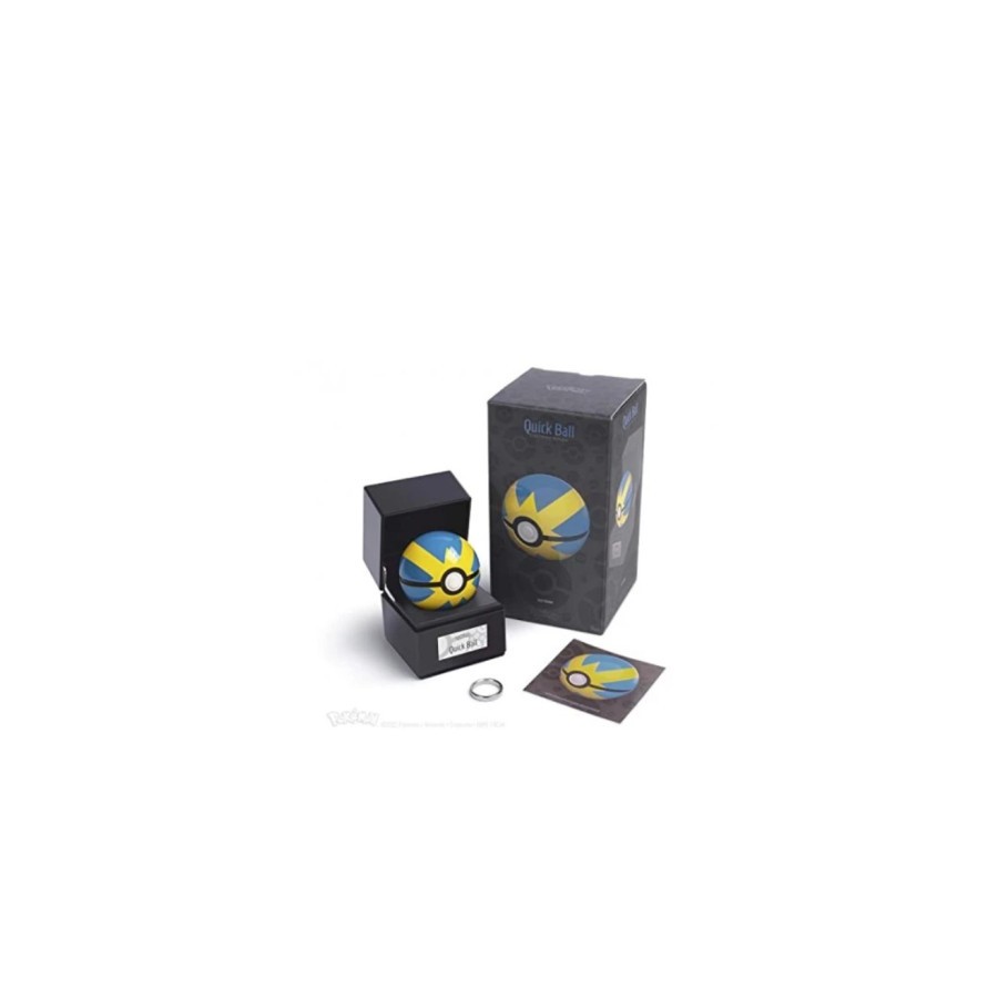 18204-REPLICA ELECTRONICA DIE CAST POKEMON QUICK BALL THE WAND COMPANY REDSTRING WRC15921