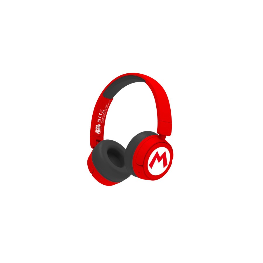 18208-AURICULARES KIDS BT LOGO SUPER MARIO ROJO OTL TECHNOLOGIES REDSTRING SM1016 18208-AURICULARES KIDS BT LOGO SUPER MARIO ROJO OTL TECHNOLOGIES REDSTRING SM1016