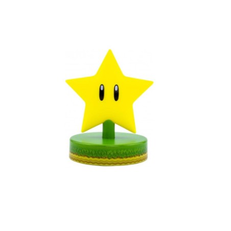 18222-LAMPARA ICONS ESTRELLA SUPER MARIO 12 CM PALADONE REDSTRING PP6361NNV2