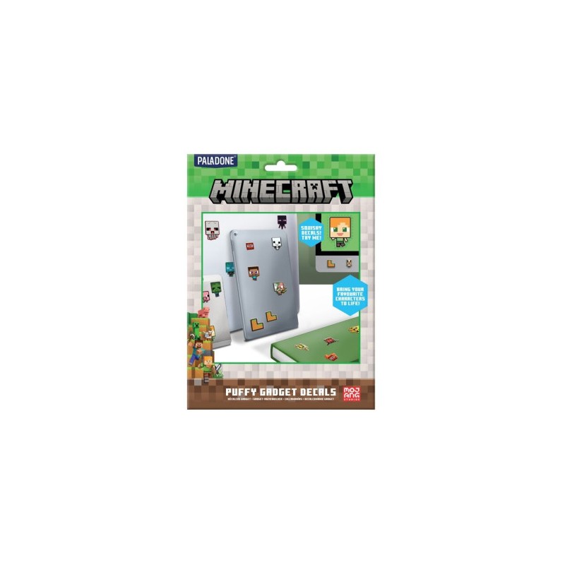 18227-PACK VINILOS PARA GADGETS MINECRAFT 21 X 15 CM PALADONE REDSTRING PP13218MCF 18227-PACK VINILOS PARA GADGETS MINECRAFT 21 X 15 CM PALADONE REDSTRING PP13218MCF