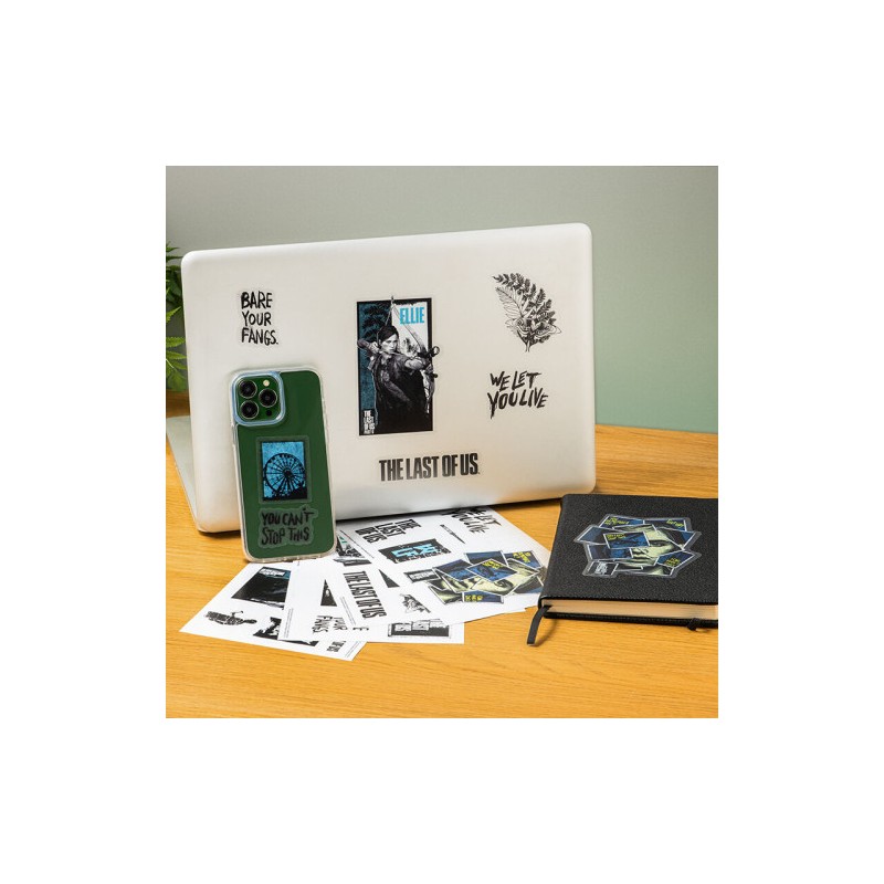 18229-PACK VINILOS PARA GADGETS THE LAST OF US 21 X 15 CM PALADONE REDSTRING PP13352LU