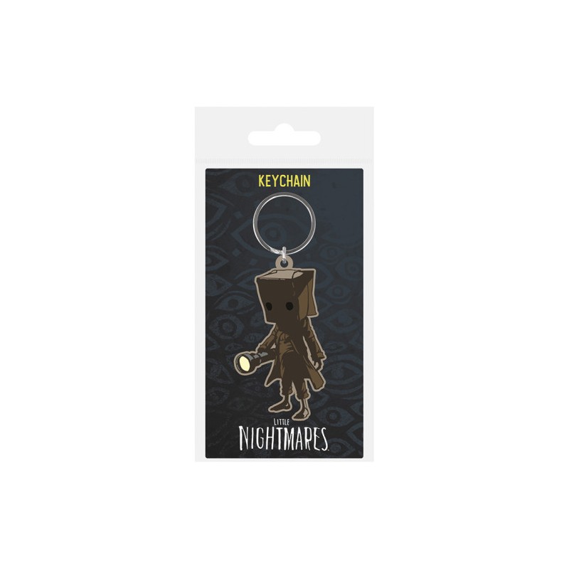 18230-LLAVERO DE GOMA LITTLE NIGHTMARES MONO PYRAMID REDSTRING RK39346C