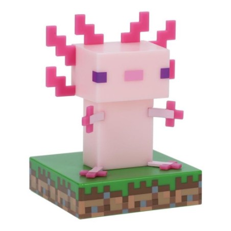 18232-LAMPARA ICONS AJOLOTE - MINECRAFT 12 CM PALADONE REDSTRING PP11390MCF