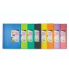 1844-CARPETA CARCHIPLAS-BOOK A4 POLIPROPILENO 20 FUNDAS SOLDADAS AZUL CARCHIVO 50302050