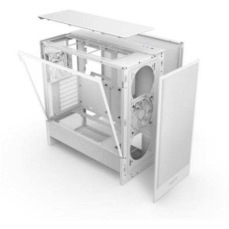 18499-CAJA NZXT H5 FLOW (2024) WHITE CC-H52FW-01