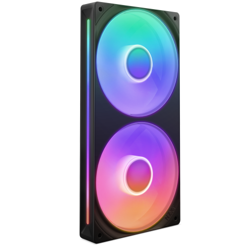 18518-NZXT RF-U24HF-B1 sistema de refrigeracion para ordenador Carcasa del ordenador Ventilador Negro