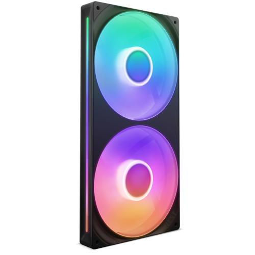 18522-NZXT RF-U28HF-B1 sistema de refrigeracion para ordenador Carcasa del ordenador Ventilador Negro 1 pieza(s)