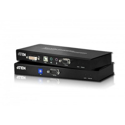 ATEN Extensor KVM Cat 5 DVI USB 1024 x 768 a 60m