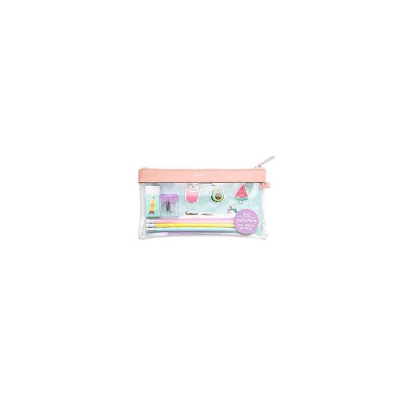 1856-KIT DE ESTUCHE TRANSPARENTE PVC "PARA APUNTES QUE MOLAN" MR.WONDERFUL WOA09499ES 1856-KIT DE ESTUCHE TRANSPARENTE PVC "PARA APUNTES QUE MOLAN" MR.WONDERFUL WOA09499ES