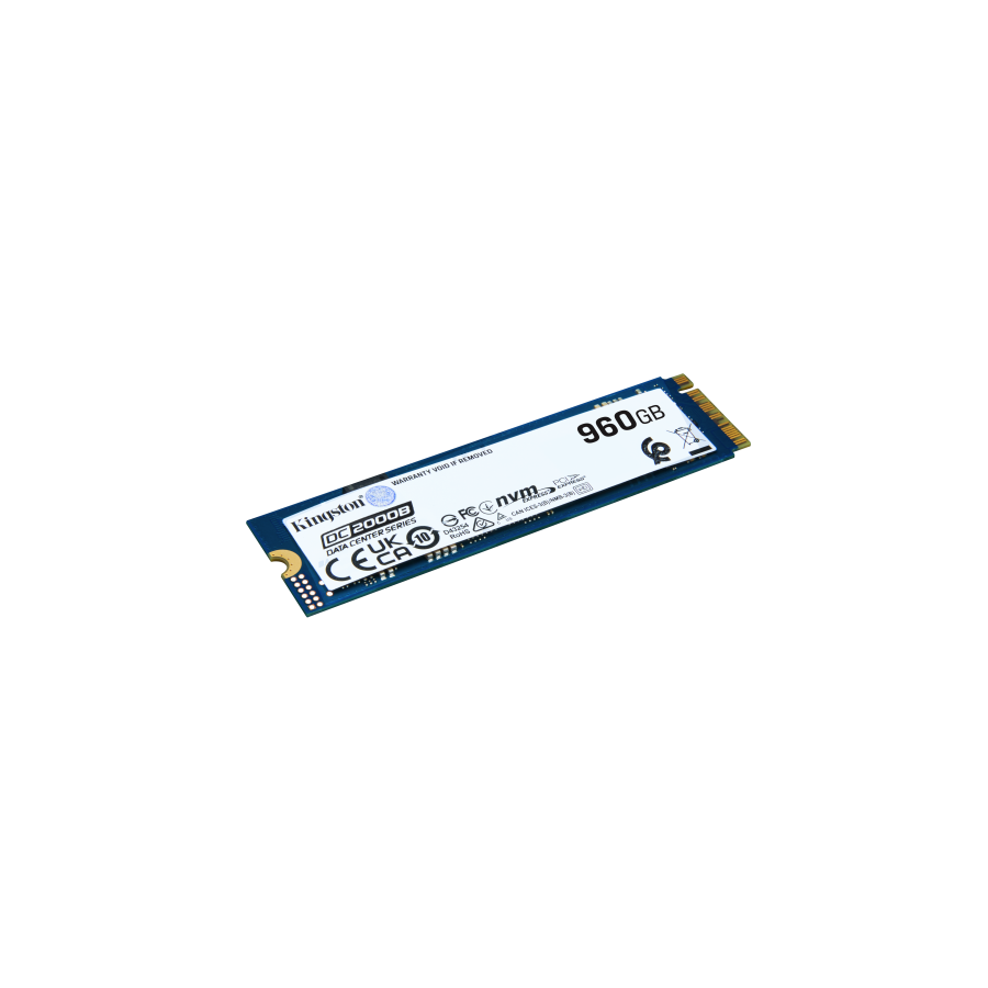 18626-Kingston Technology DC2000B M.2 960 GB PCI Express 4.0 NVMe 3D TLC 18626-Kingston Technology DC2000B M.2 960 GB PCI Express 4.0 NVMe 3D TLC