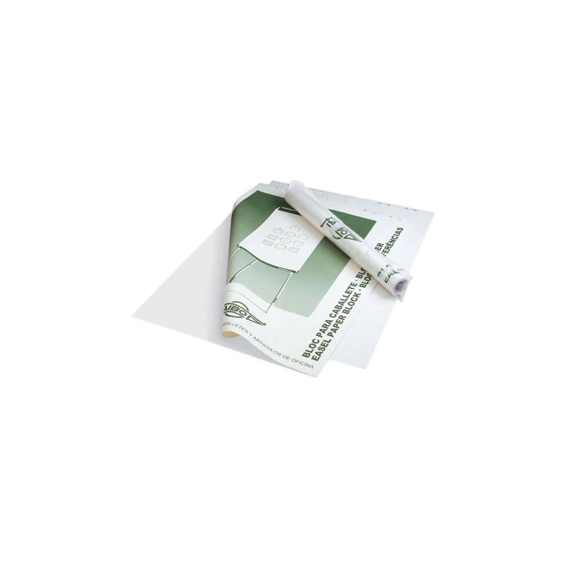 1866-FAIBO bloc papel para pizarra 25 hojas Blanco 1866-FAIBO bloc papel para pizarra 25 hojas Blanco