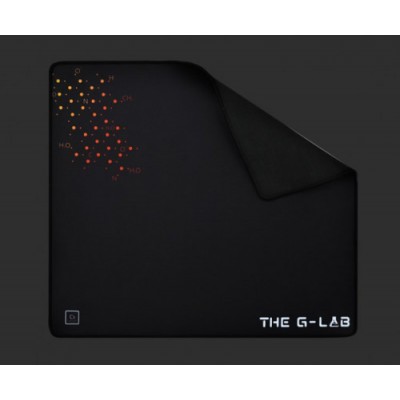 The G Lab PAD CAESIUM Alfombrilla de raton para juegos Negro Multicolor