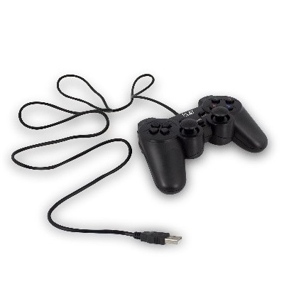 Play PL3330 mando y volante Gamepad PC Analogico Digital USB 20 Negro