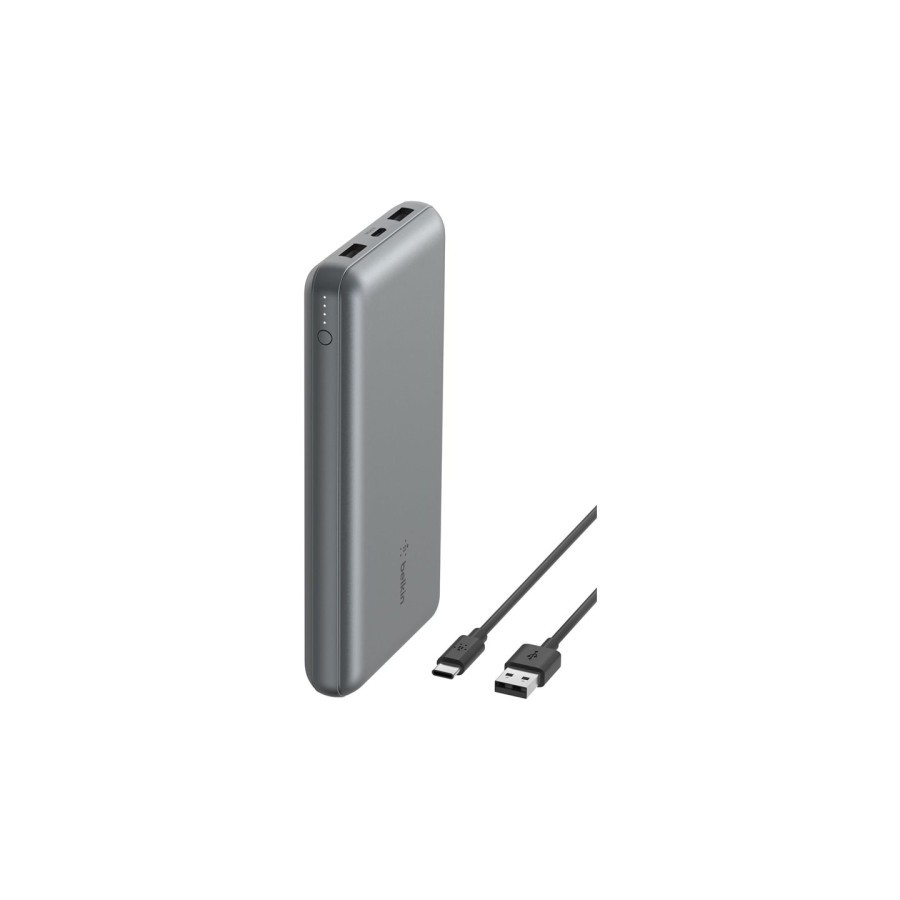 18744-BELKIN 20K POWER BANK 15W SPACE GREY 18744-BELKIN 20K POWER BANK 15W SPACE GREY