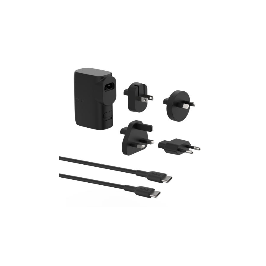 18745-Belkin BPZ003bt1MBK-B6 Universal Negro Corriente alterna Carga rapida Interior 18745-Belkin BPZ003bt1MBK-B6 Universal Negro Corriente alterna Carga rapida Interior