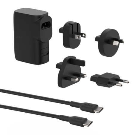 18745-Belkin BPZ003bt1MBK-B6 Universal Negro Corriente alterna Carga rapida Interior