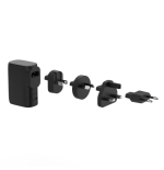 18746-Belkin BPZ003bt1MBK-B6 Universal Negro Corriente alterna Carga rapida Interior