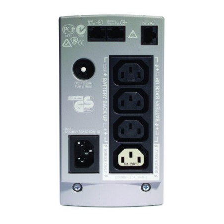18762-APC Back-UPS sistema de alimentacion ininterrumpida (UPS) En espera (Fuera de linea) o Standby (Offline) 0,65 kVA