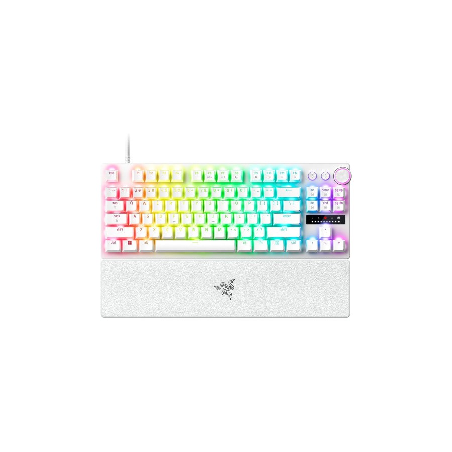 18788-TECLADO RAZER HUNTSMAN V3 PRO (USA) TENKEYLESS BLANCO (RZ03-04981700-R3M1) 18788-TECLADO RAZER HUNTSMAN V3 PRO (USA) TENKEYLESS BLANCO (RZ03-04981700-R3M1)