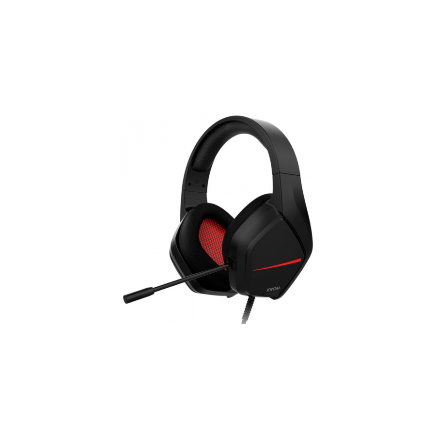 18851-KROM AURICULARES GAMING NEGRO/ROJO 18851-KROM AURICULARES GAMING NEGRO/ROJO
