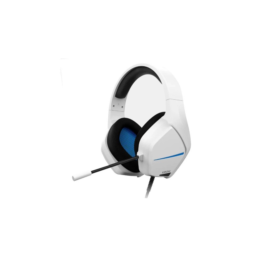 18852-KROM AURICULARES GAMING BLANCO/AZUL 18852-KROM AURICULARES GAMING BLANCO/AZUL