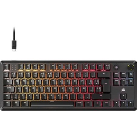 18870-TECLADO CORSAIR K70 CORE TKL RGB MLX RED ESPANOL CH-910971E-ES