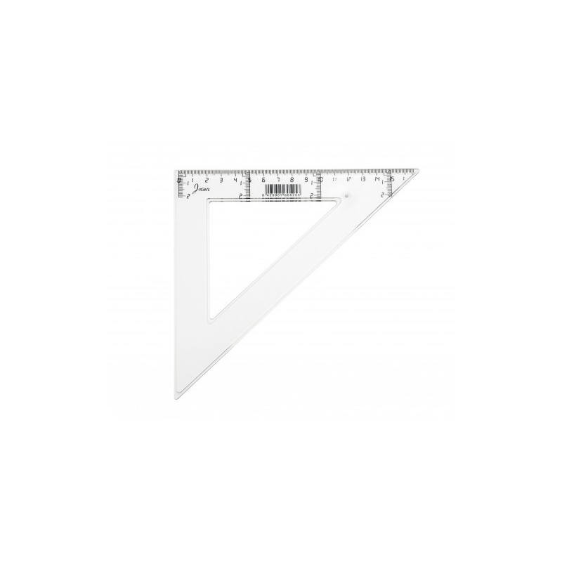 1909-ESCUADRA TRANSPARENTE EN PLASTICO INYECTADO GRADUADO Y BISELADO 25 CM. FAIBO 41225 1909-ESCUADRA TRANSPARENTE EN PLASTICO INYECTADO GRADUADO Y BISELADO 25 CM. FAIBO 41225