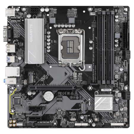 19096-GIGABYTE B760M D3HP DDR4 - Compatible con CPUs Intel Core de 14a generacion, VRM Digital 4+1+1 fases, hasta 5333MH