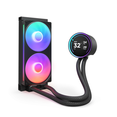 19118-NZXT Kraken Elite 240 RGB Procesador Sistema de refrigeracion liquida todo en uno 12 cm Negro 1 pieza(s)