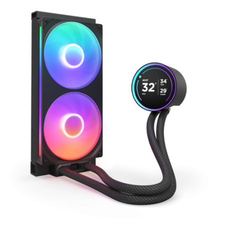 19122-NZXT Kraken Elite 280 RGB Procesador Sistema de refrigeracion liquida todo en uno 14 cm Negro 1 pieza(s)