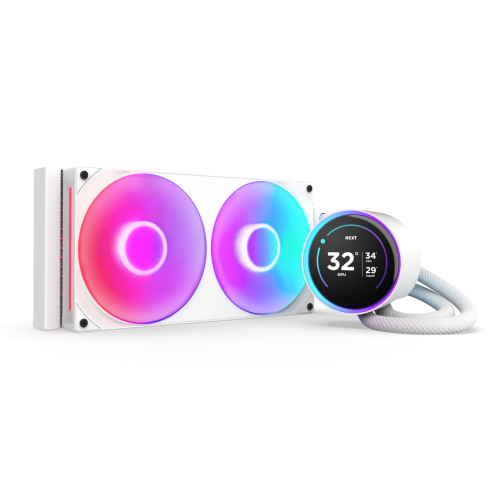 19123-NZXT Kraken Elite 280 RGB Procesador Sistema de refrigeracion liquida todo en uno 14 cm Blanco 1 pieza(s)