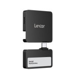 19128-LEXAR PROFESSIONAL GO EXTERNAL PORTABLE SSD 2TB,USB3.2 GEN2 UP TO 1050MB/S READ AND 1000MB/S WRITE CON HUB 4-PUERT