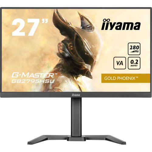 19239-IIYAMA PANTALLA 27", 280HZ, MPRT 0.2MS, HDMI X1, DISPLAYPORT X1, ALTAVOCES