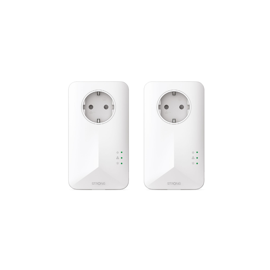 19272-Strong PowerLine 1000 Kit 1000 Mbit/s Ethernet Blanco 2 pieza(s) 19272-Strong PowerLine 1000 Kit 1000 Mbit/s Ethernet Blanco 2 pieza(s)
