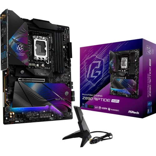 19401-PLACA ASROCK Z890 RIPTIDE WIFI,INTEL,1851,Z890,4DDR5,WIFI,ATX