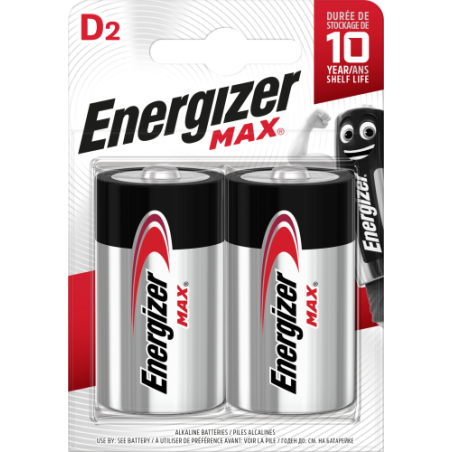 1951-Energizer MAX - D Bateria de un solo uso Alcalino
