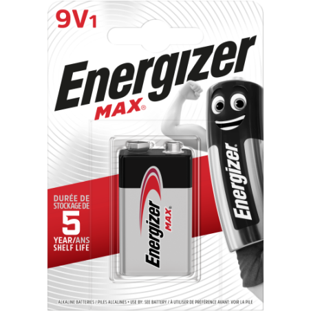 1953-Energizer Max - 9V Bateria de un solo uso Alcalino