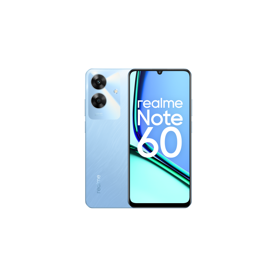 19546-realme Note 60 17,1 cm (6.74") SIM doble Android 14 4G USB Tipo C 4 GB 128 GB 5000 mAh Azul 19546-realme Note 60 17,1 cm (6.74") SIM doble Android 14 4G USB Tipo C 4 GB 128 GB 5000 mAh Azul