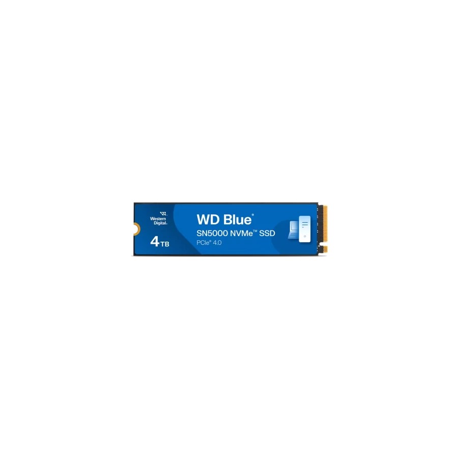 19566-Western Digital WD Blue SN5000 NVMe 4 TB M.2 PCI Express 4.0 19566-Western Digital WD Blue SN5000 NVMe 4 TB M.2 PCI Express 4.0