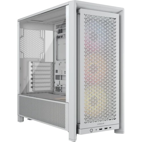 19638-Corsair FRAME 4000D RS ARGB Midi Tower Blanco