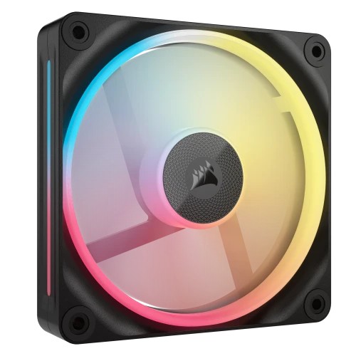 19640-Corsair iCUE LINK LX120-R RGB Carcasa del ordenador Ventilador 12 cm Negro 1 pieza(s)