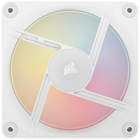 19649-Corsair iCUE LINK LX120-R RGB Carcasa del ordenador Ventilador 12 cm Blanco 1 pieza(s)